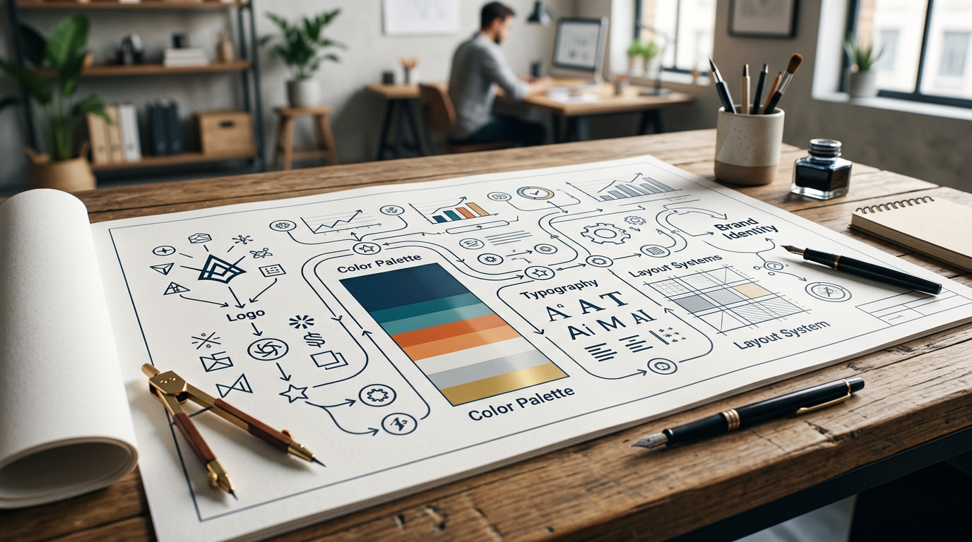 Corporate Design Prozess: Dein Fahrplan für eine starke Markenidentität