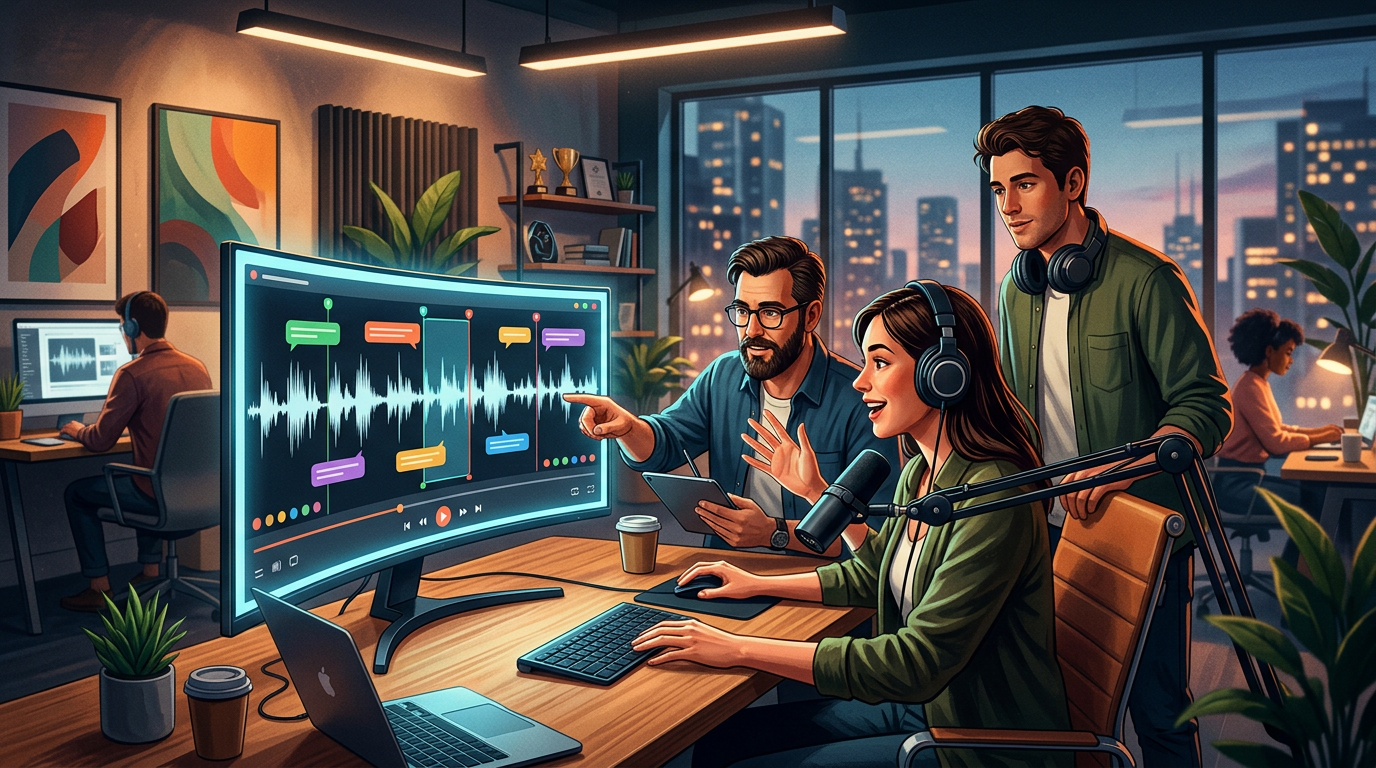 Audio-Feedback-Tool für Podcasts: zeitstempel-genau kommentieren