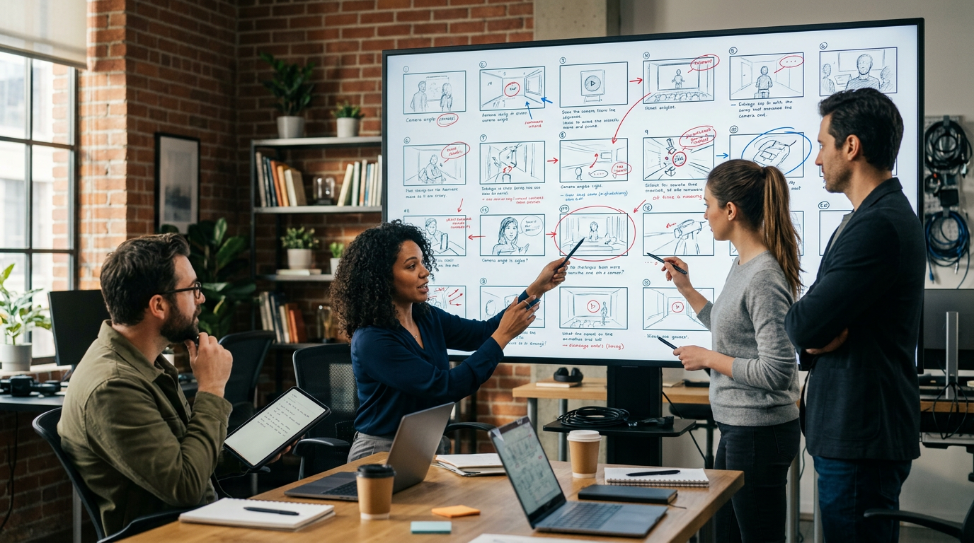 Storyboard Feedback: So optimieren Sie die Videoproduktion
