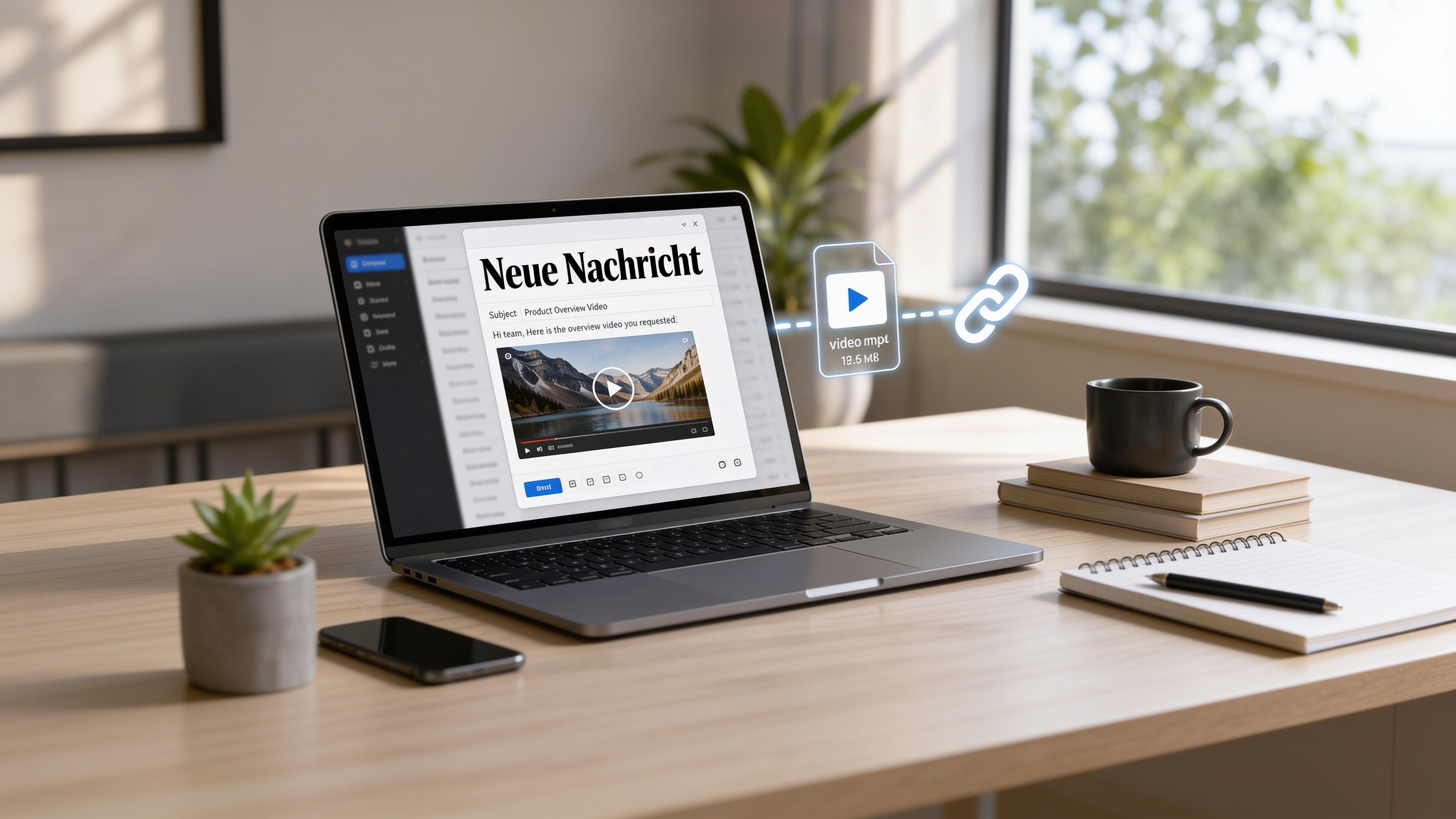 Videos per E-Mail versenden