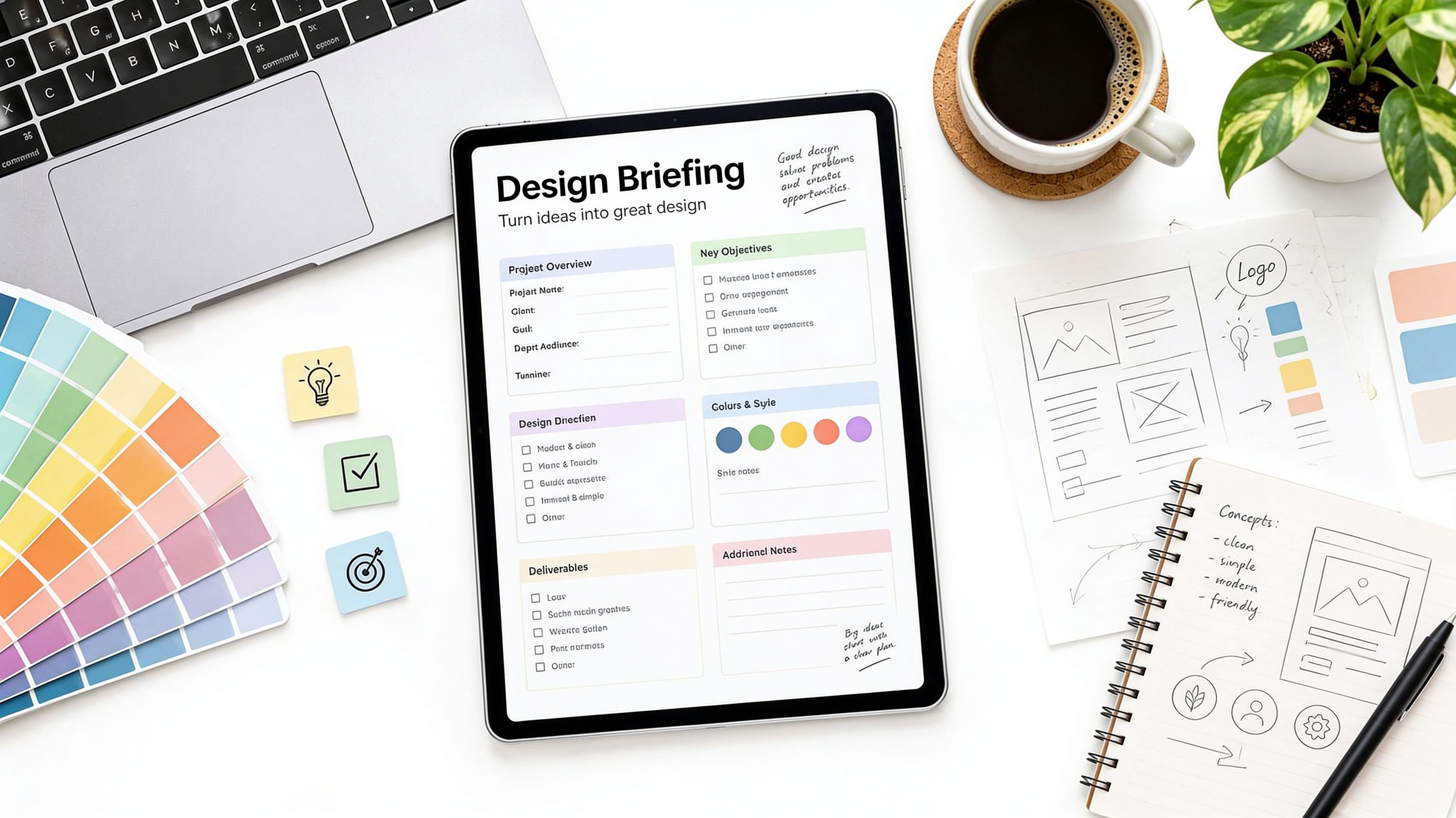 Design briefing vorlage