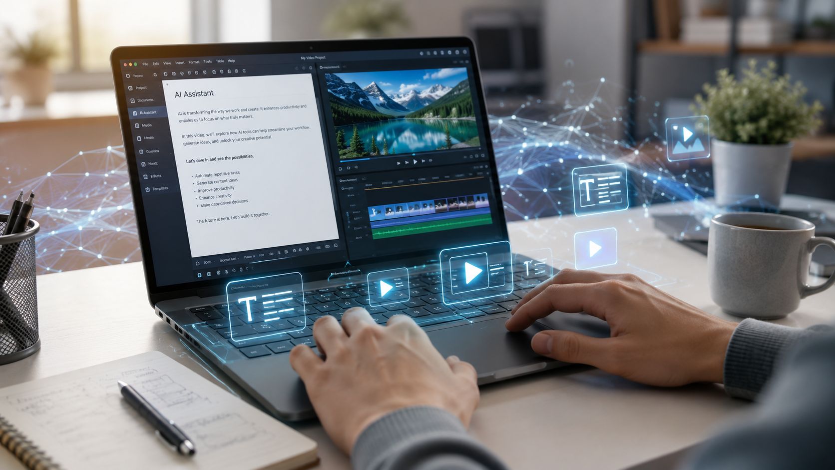 Content erstellen mit KI: Guide 2026 für Text & Video