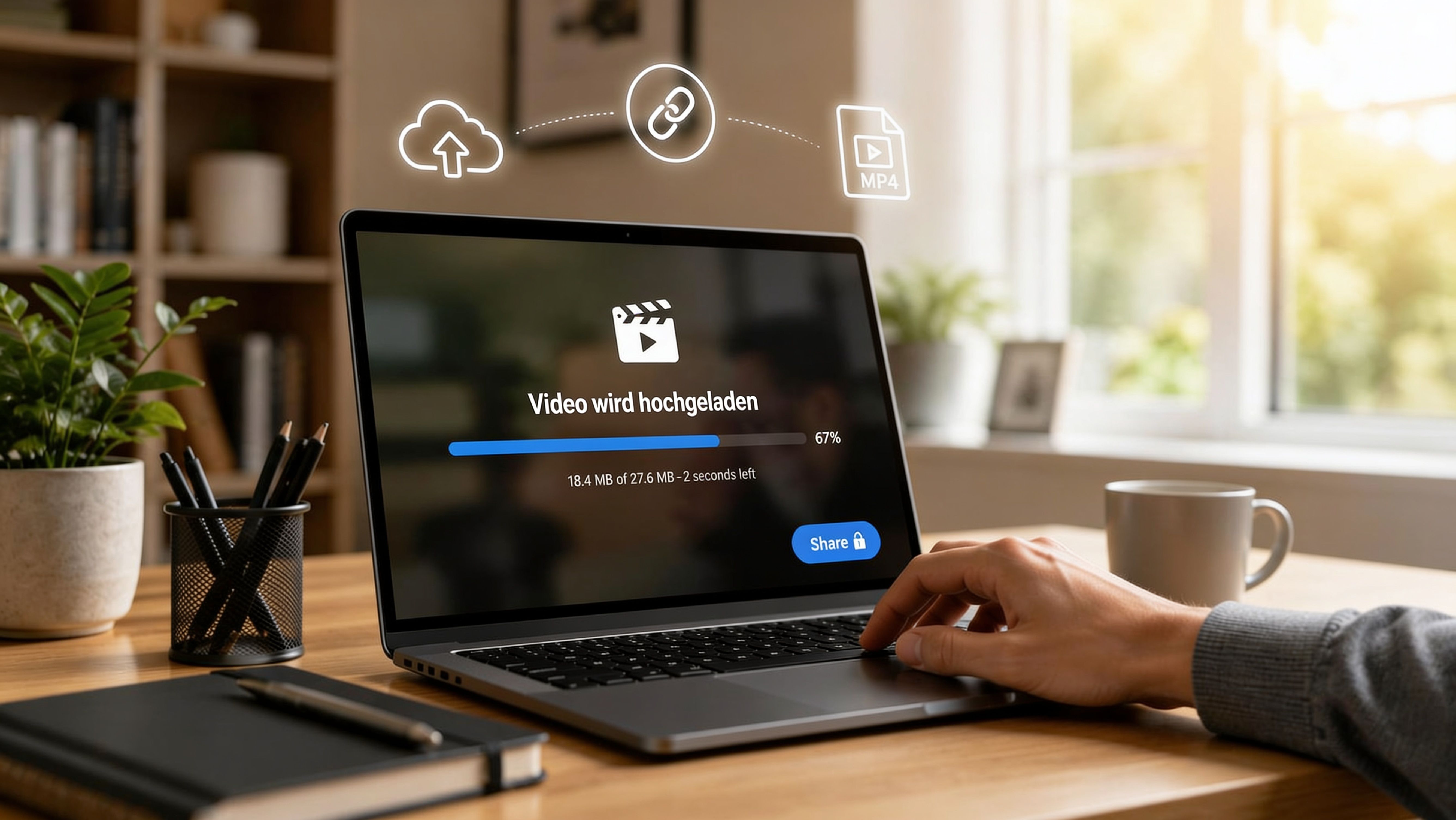 Video hochladen und teilen leicht gemacht